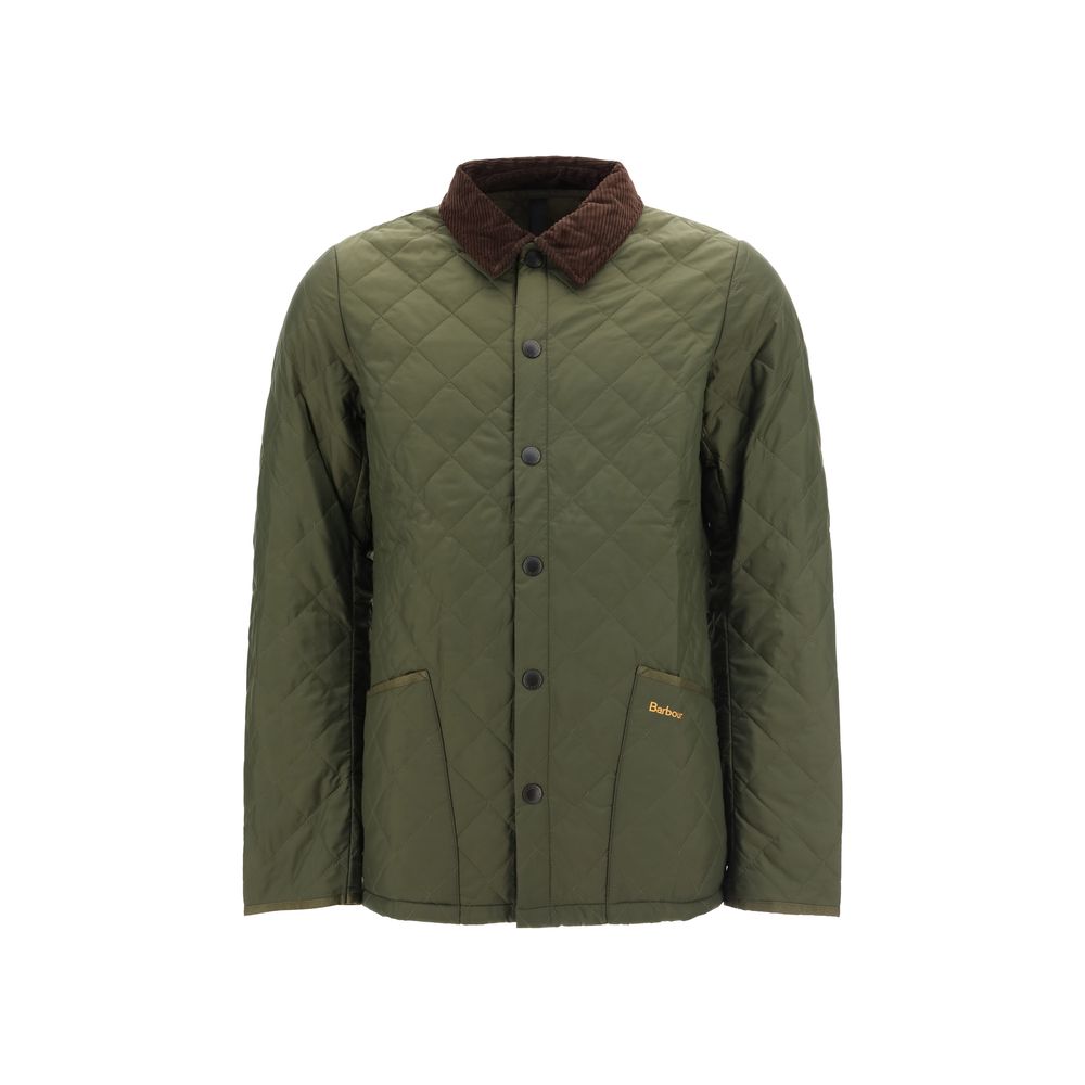 Veste Barbour longue en polyamide bicolore