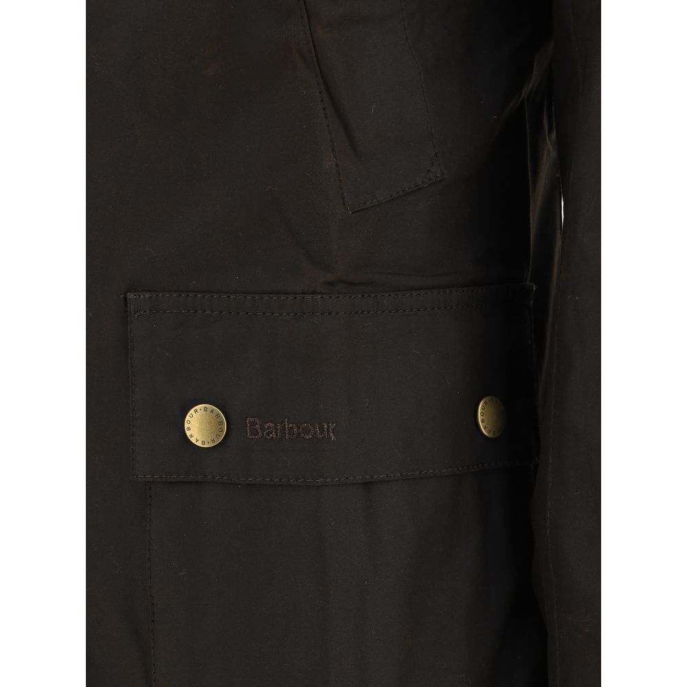 Manteau en coton bicolore Barbour