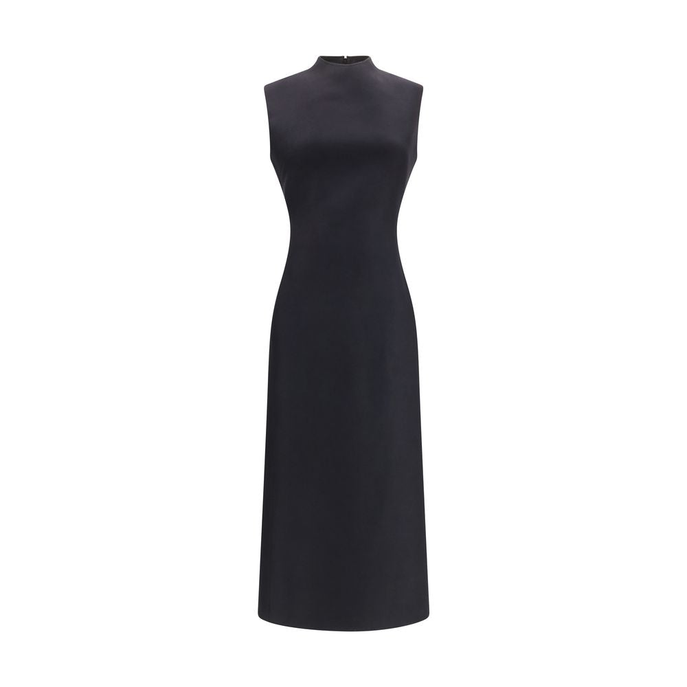 Robe décontractée Maison Margiela en laine noire Oves Aries