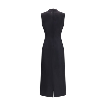 Maison Margiela Black Wool Oves Aries Casual Dress