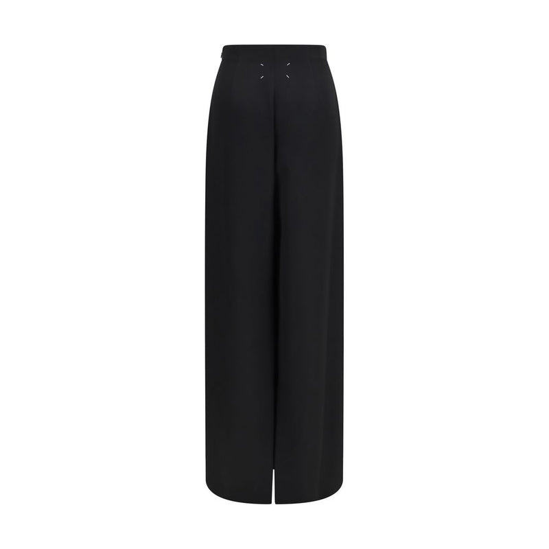 Jupe longue Maison Margiela en laine noire Oves Aries