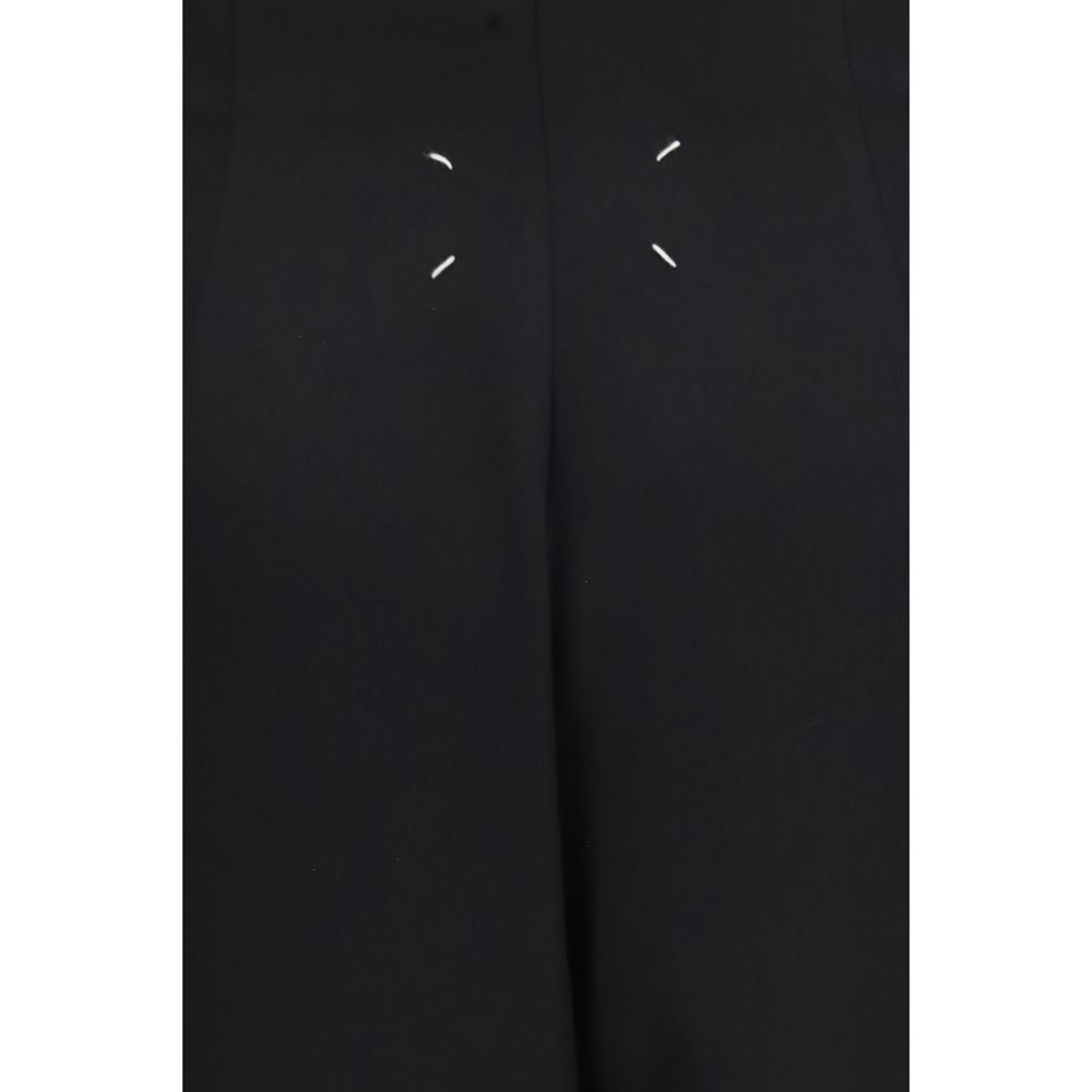Jupe longue Maison Margiela en laine noire Oves Aries