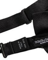 Nœud papillon réglable Dolce & Gabbana Homme Noir 100% Soie