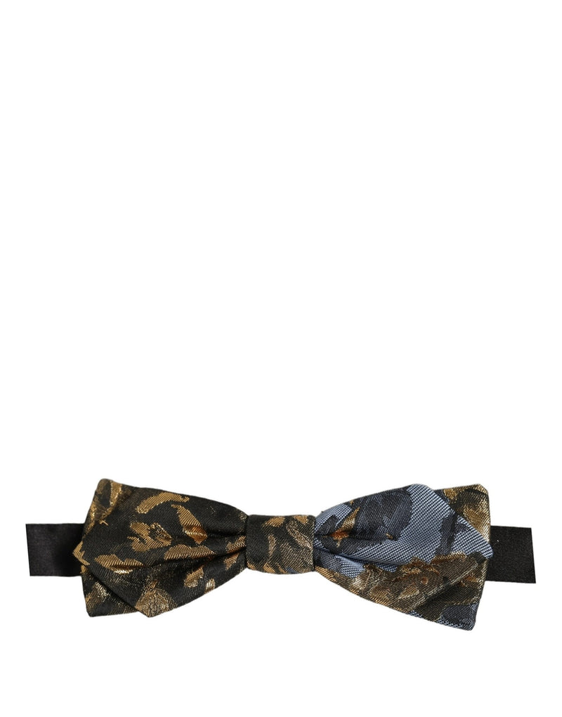 Nœud papillon réglable en jacquard multicolore Dolce & Gabbana pour homme