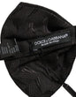 Dolce & Gabbana Men Black Patterned Adjustable Neck Papillon Bow Tie
