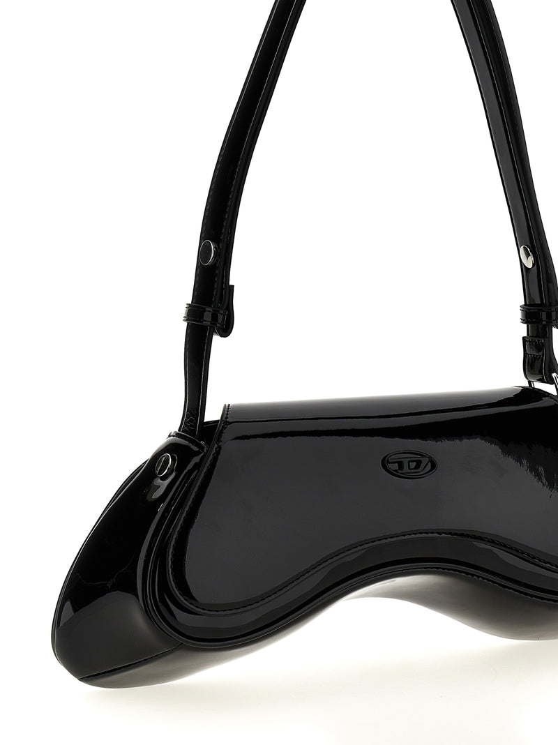 Sac bandoulière Diesel en polyéthylène noir