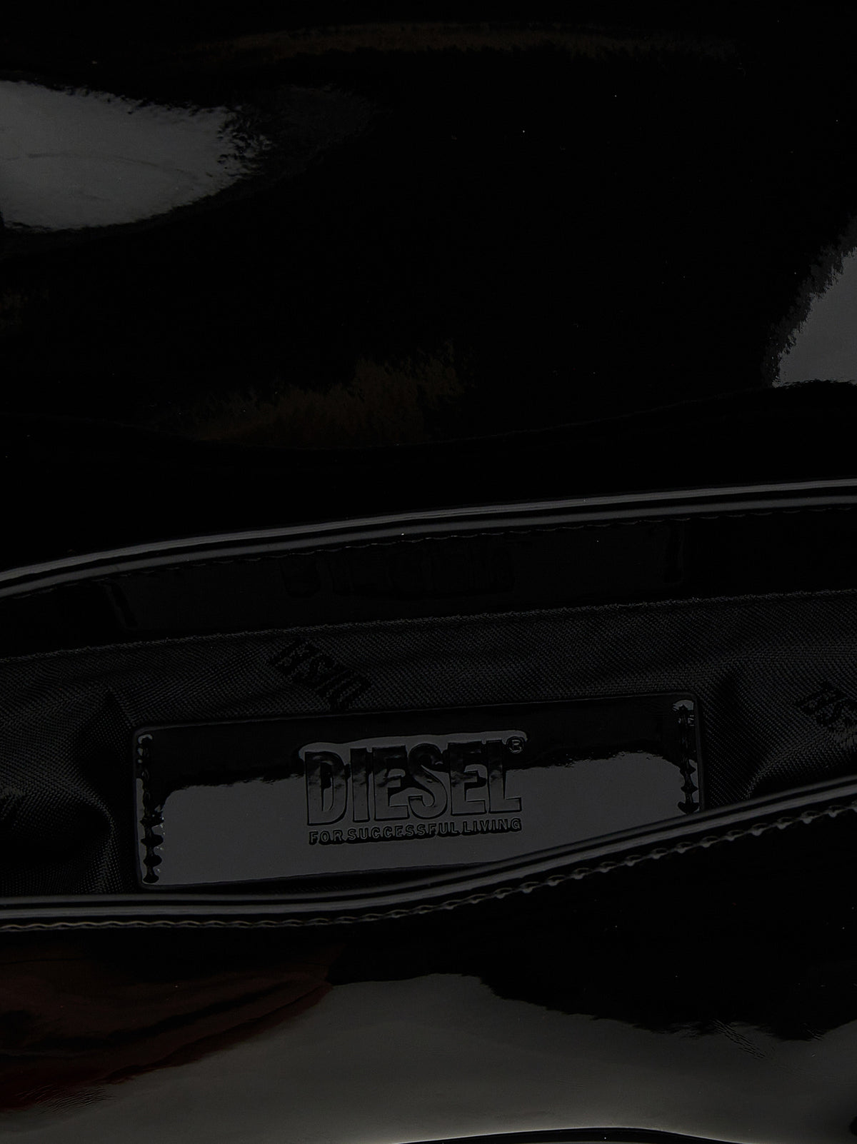 Sac bandoulière Diesel en polyéthylène noir