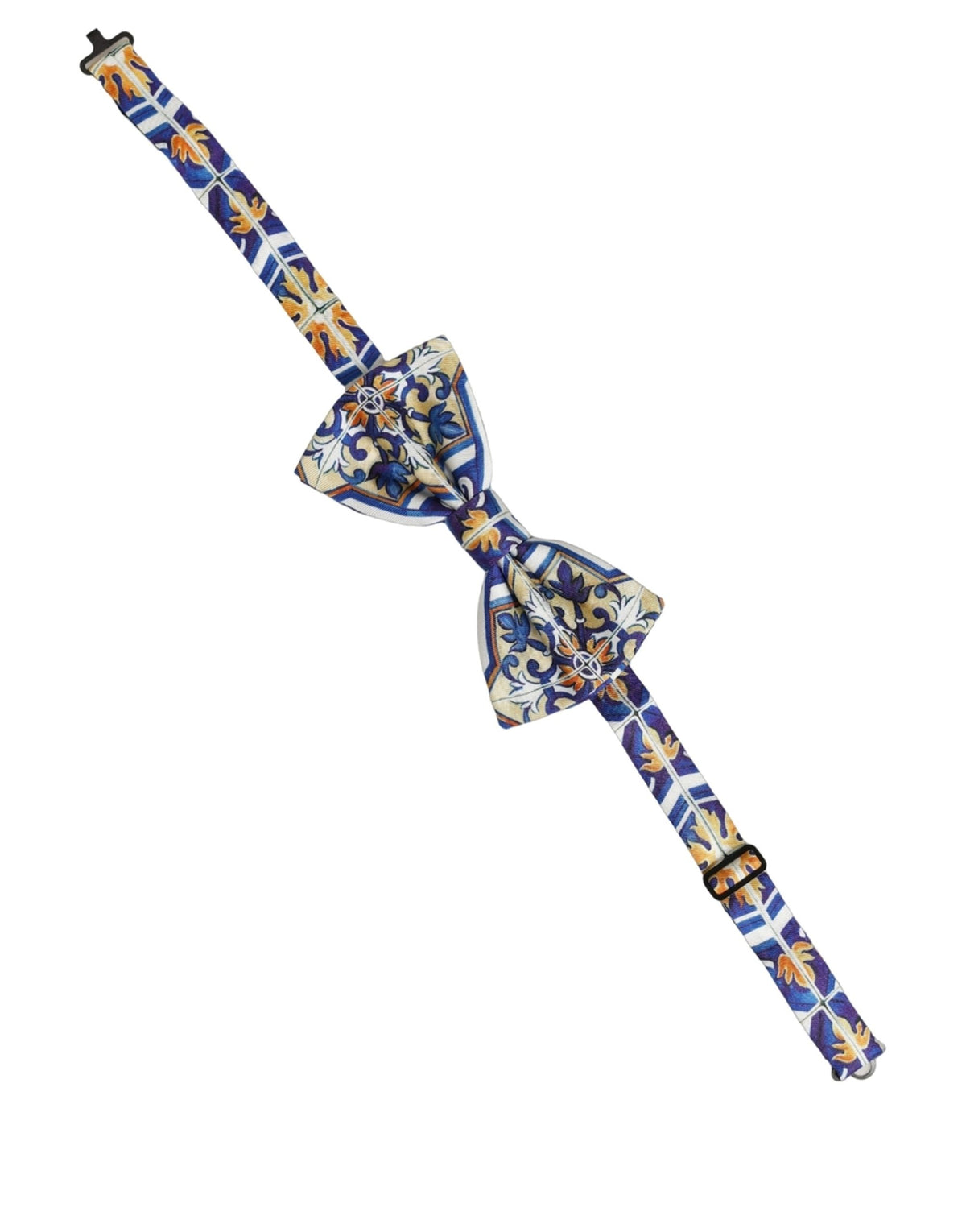 Nœud Papillon Réglable Majolique Multicolore Homme Dolce & Gabbana