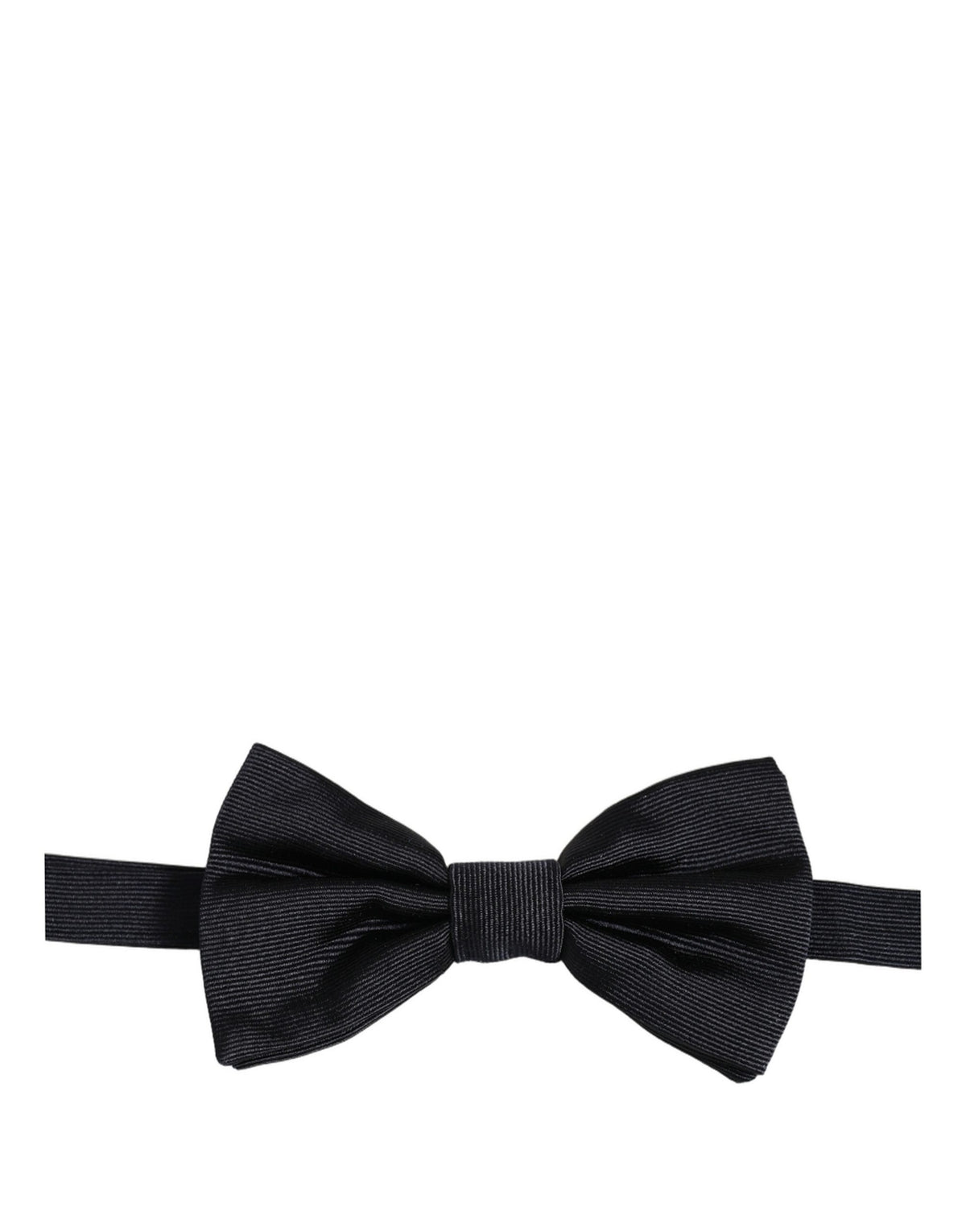 Nœud papillon réglable Dolce & Gabbana Homme Noir 100% Soie