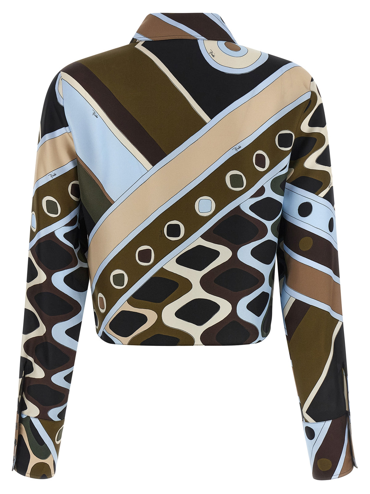 Blouse en soie multicolore Emilio Pucci