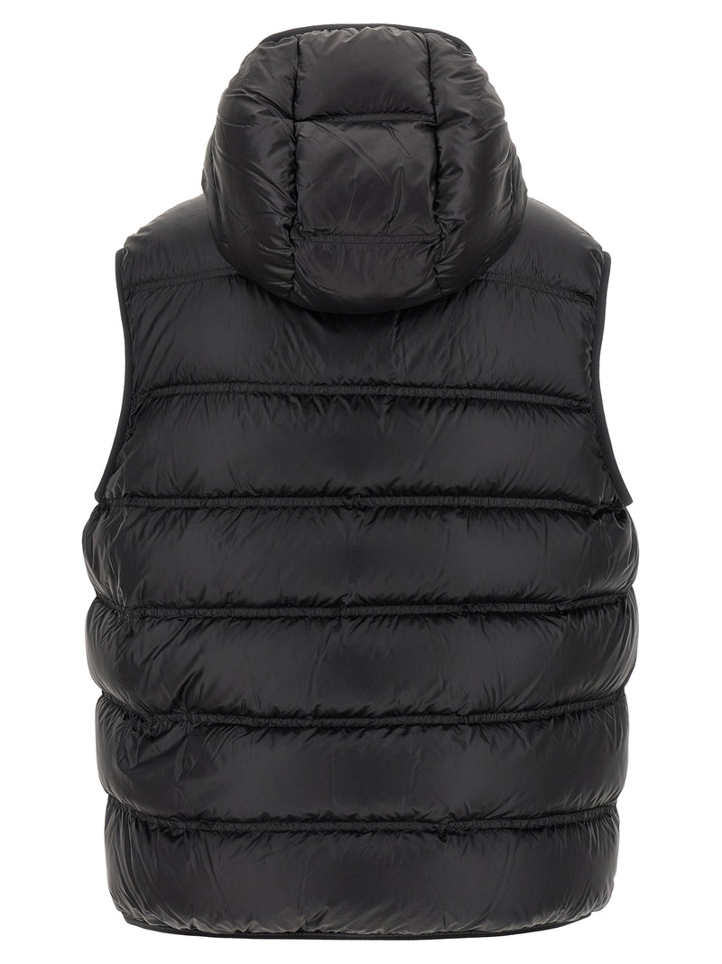 Moncler Gilet Sans Manches en Polyamide Noir