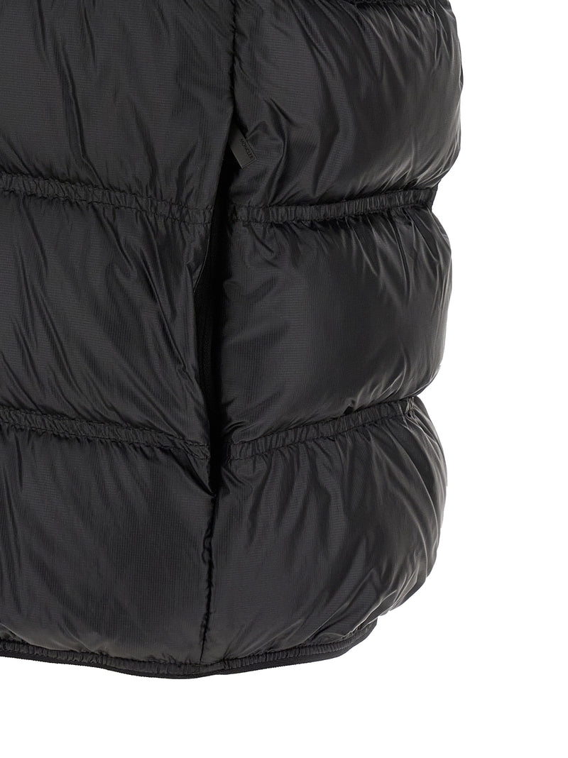 Moncler Gilet Sans Manches en Polyamide Noir