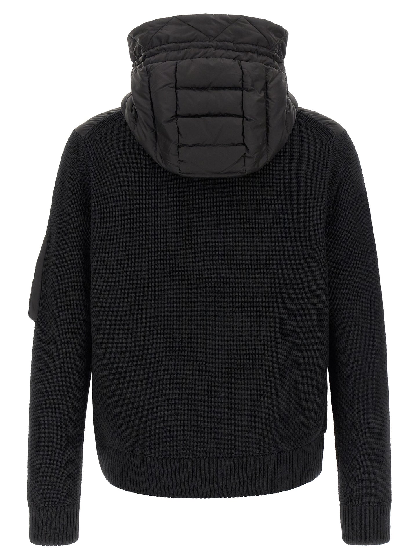 Moncler Black Polyamide Cardigan