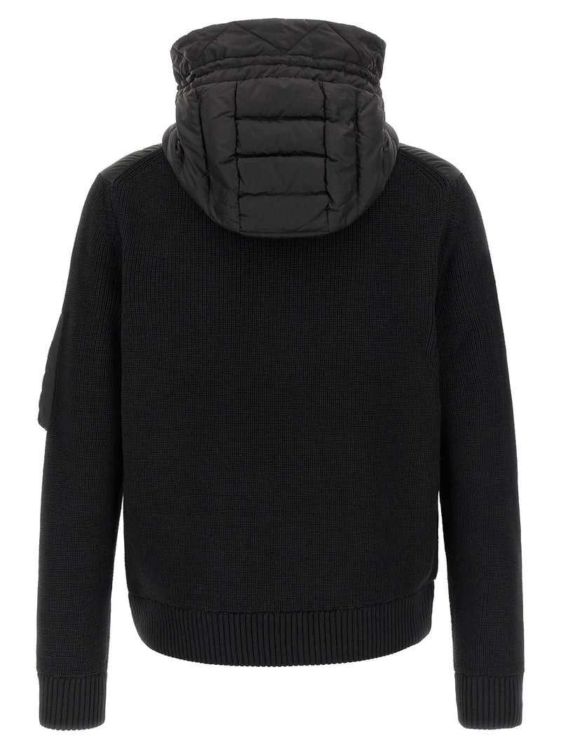 Gilet Moncler noir en polyamide