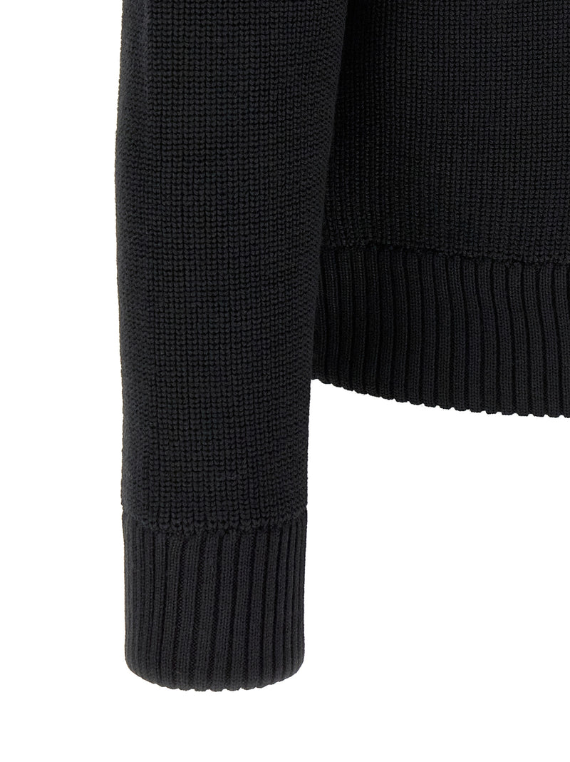 Gilet Moncler noir en polyamide