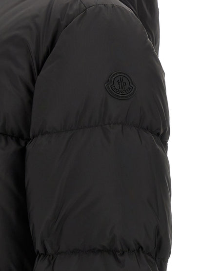 Moncler Black Polyamide Full-Length Jacket