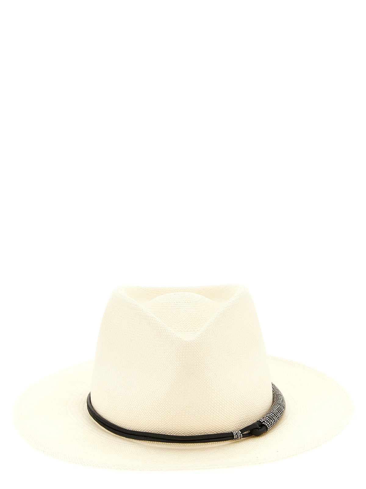 Brunello Cucinelli Fedora en Polyamide Beige