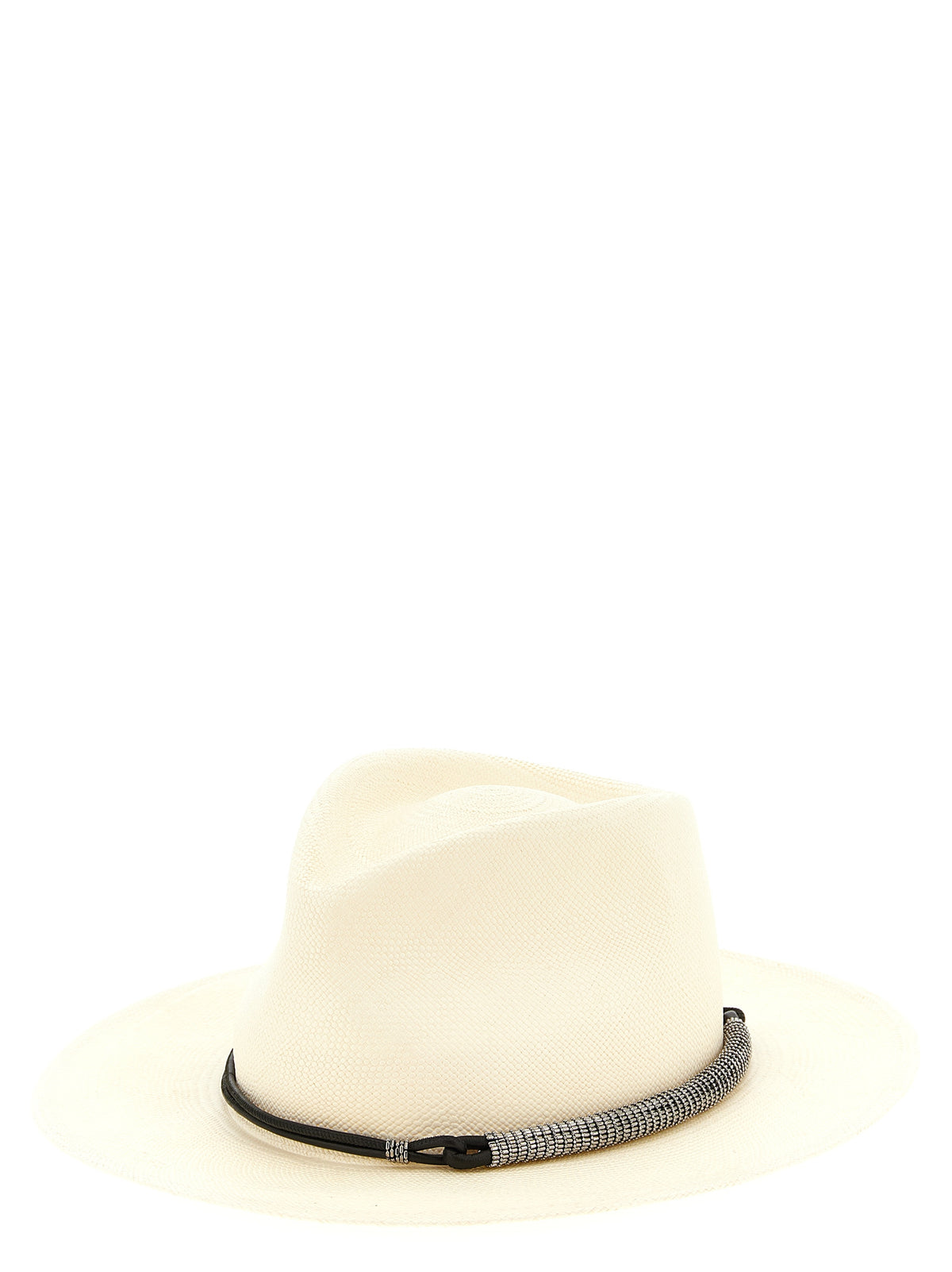 Brunello Cucinelli Fedora en Polyamide Beige