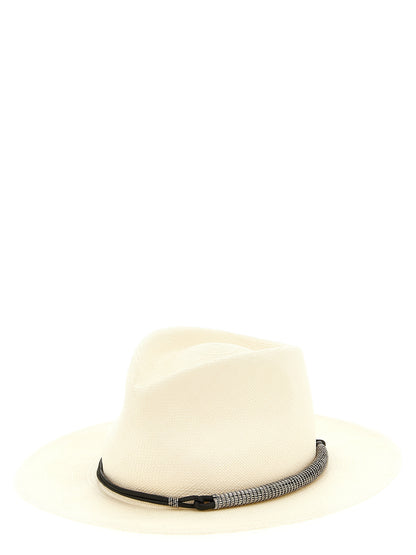 Brunello Cucinelli Beige Polyamide Fedora
