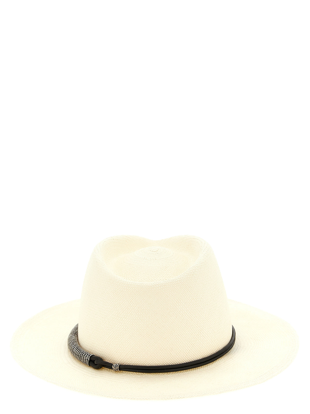 Brunello Cucinelli Fedora en Polyamide Beige