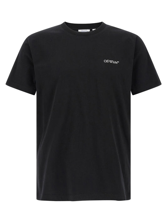 Off-White Black Cotton T-Shirt