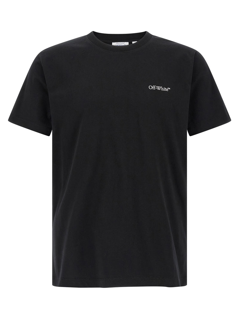 T-shirt Off-White en coton noir