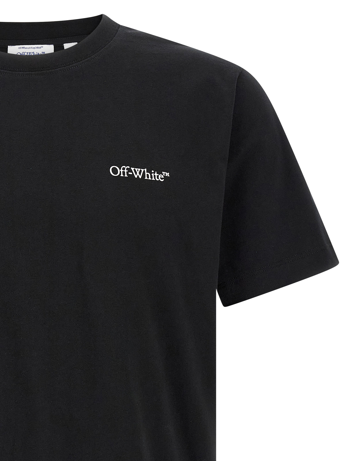 T-shirt Off-White en coton noir