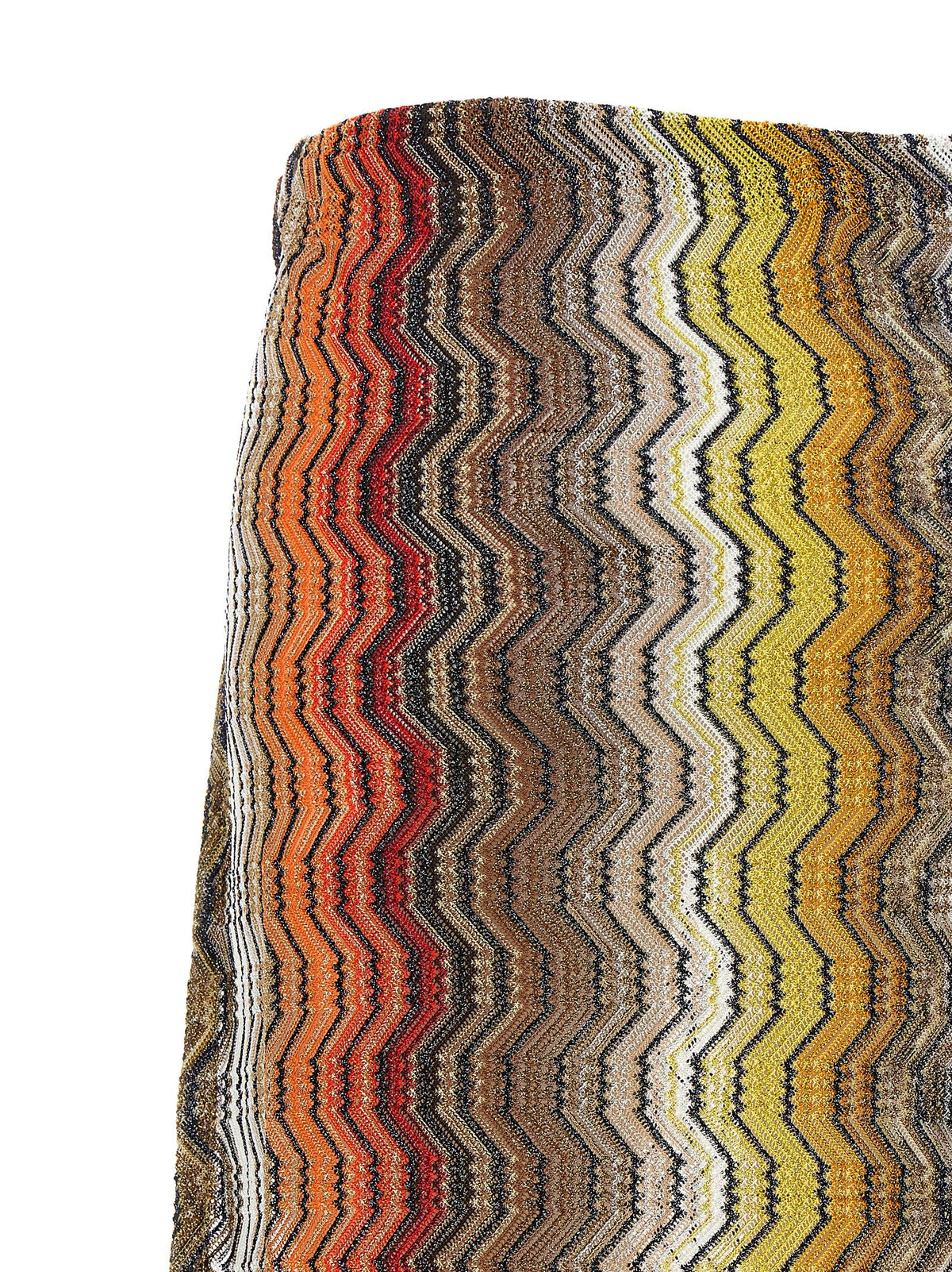 Mini-jupe en viscose multicolore Missoni