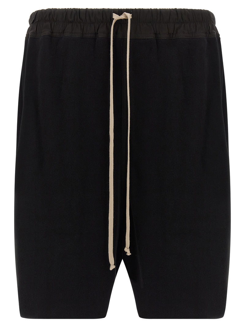 Shorts Bermudas Rick Owens en Coton Noir