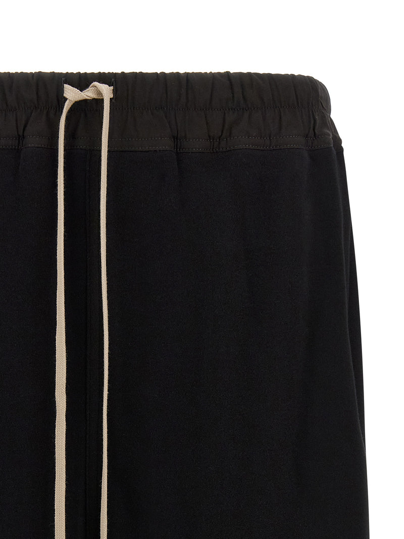 Shorts Bermudas Rick Owens en Coton Noir