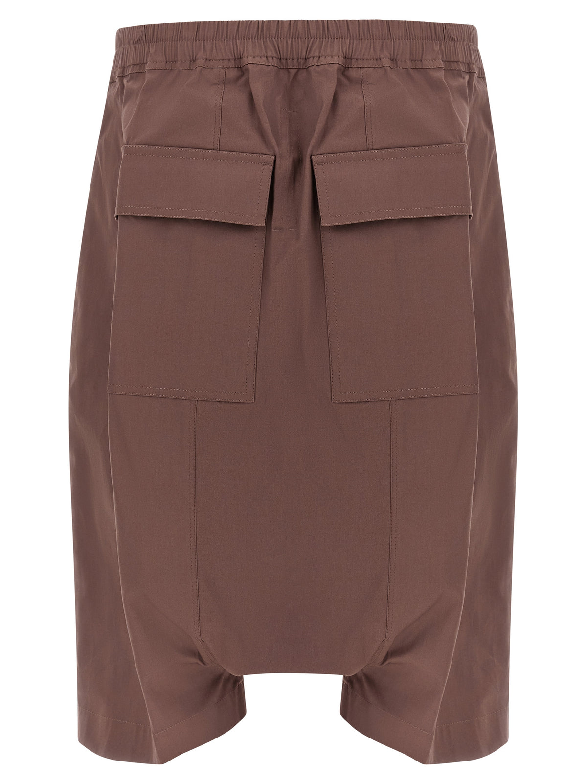 Bermuda en coton marron Rick Owens