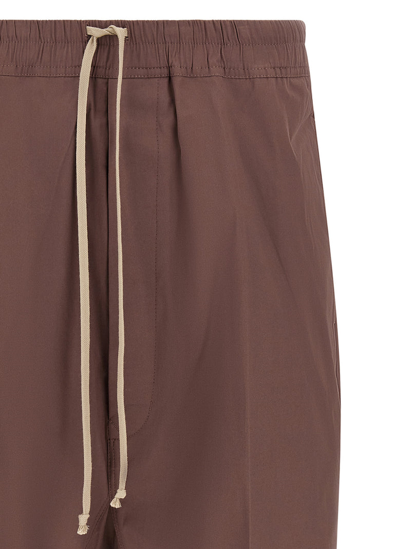 Bermuda en coton marron Rick Owens