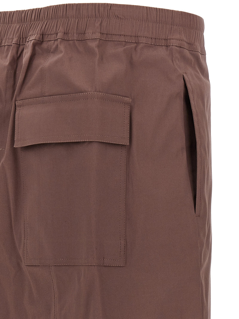 Bermuda en coton marron Rick Owens