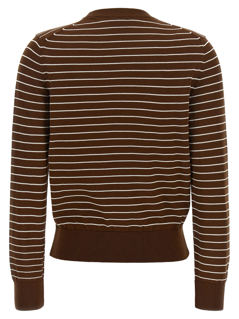 Cardigan A.P.C. en coton marron
