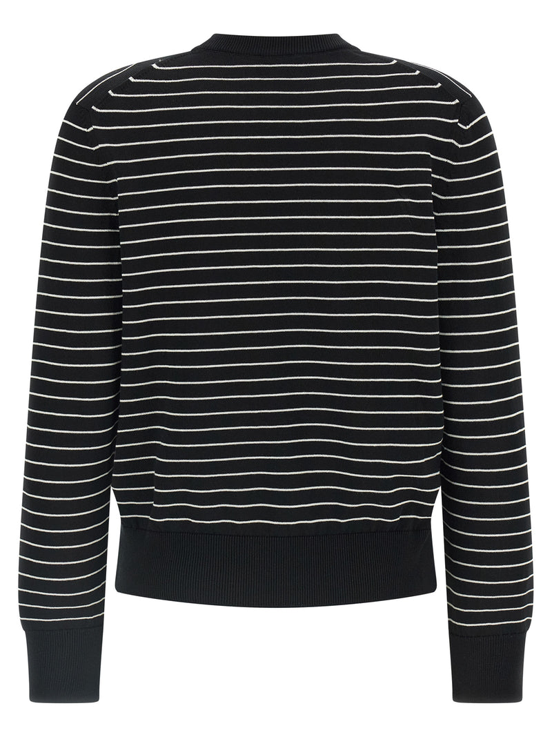 Cardigan bicolore en coton A.P.C.