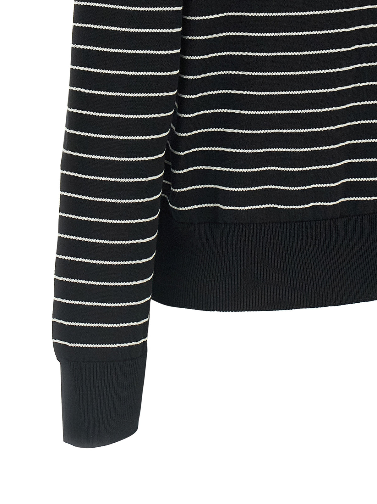 Cardigan bicolore en coton A.P.C.