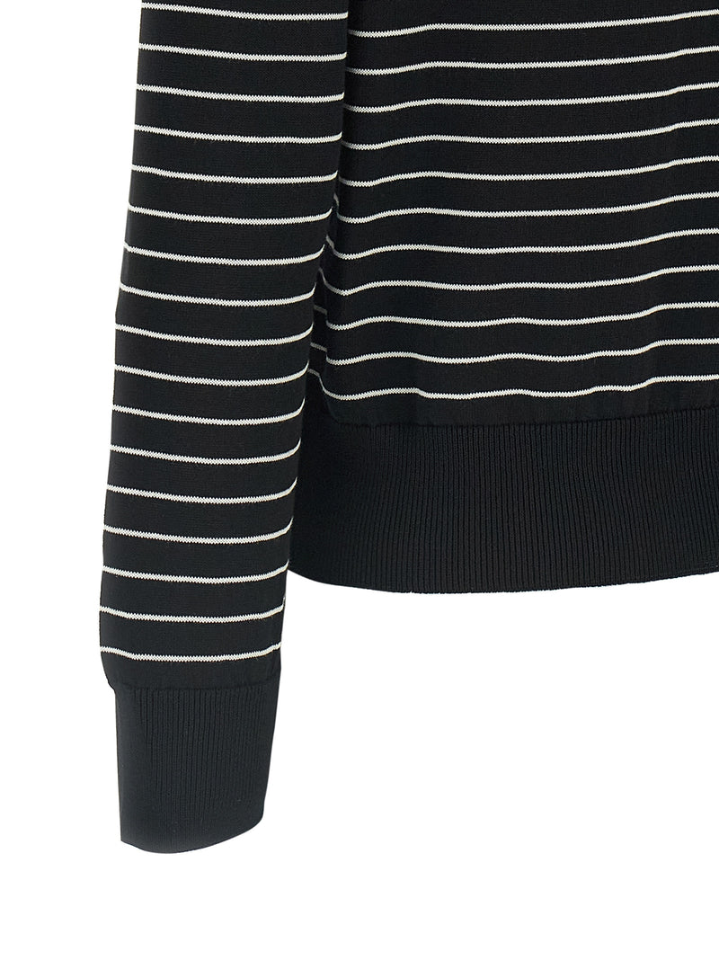 Cardigan bicolore en coton A.P.C.
