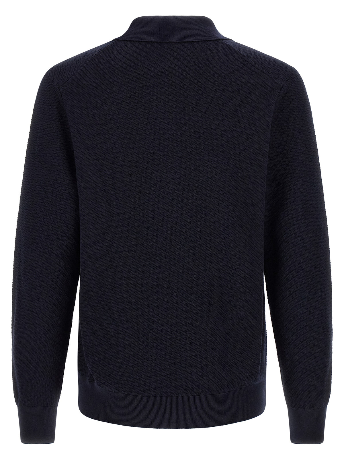Polo en coton bleu Hugo Boss