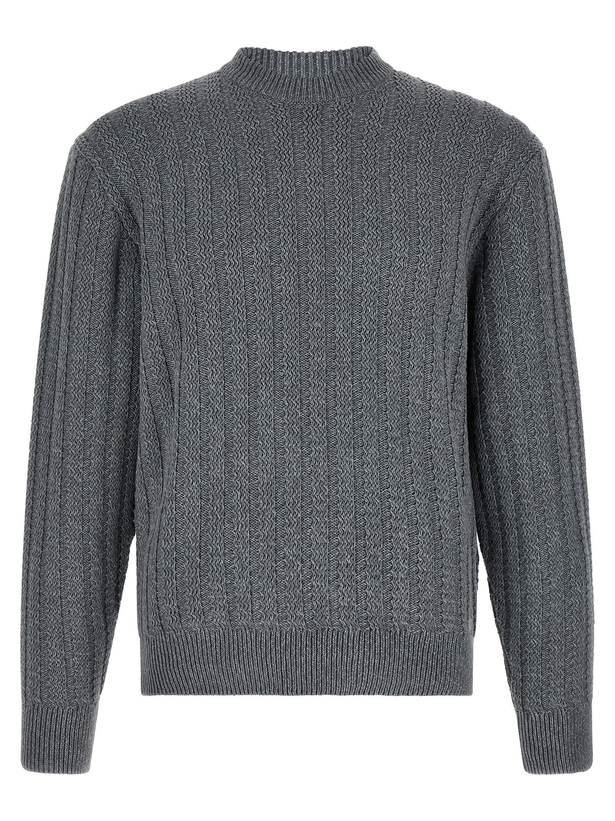 Gilet Hugo Boss en coton gris