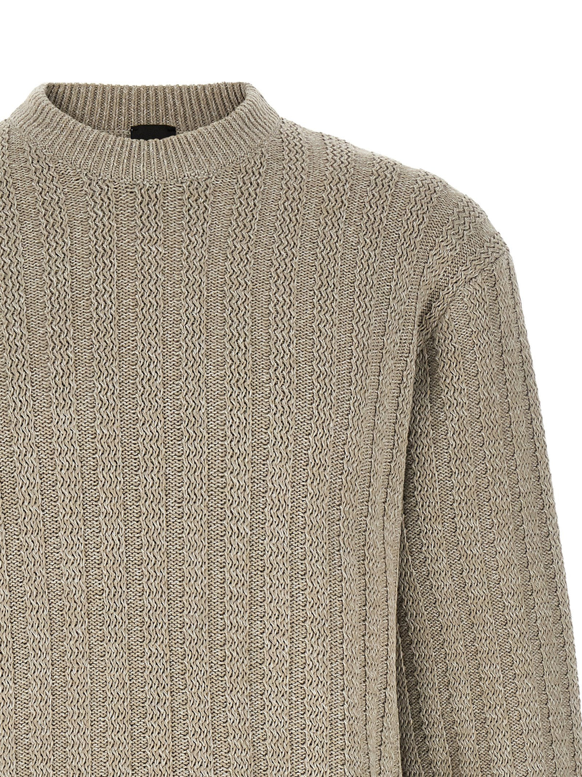 Gilet en coton beige Hugo Boss