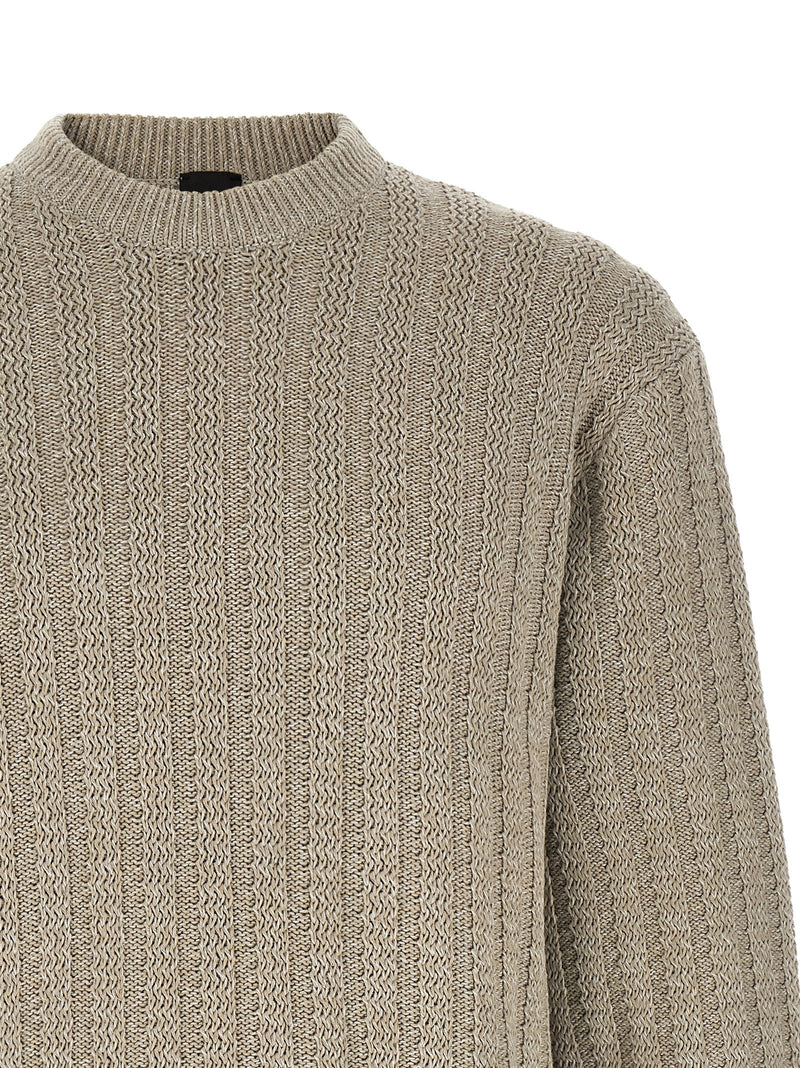 Gilet en coton beige Hugo Boss