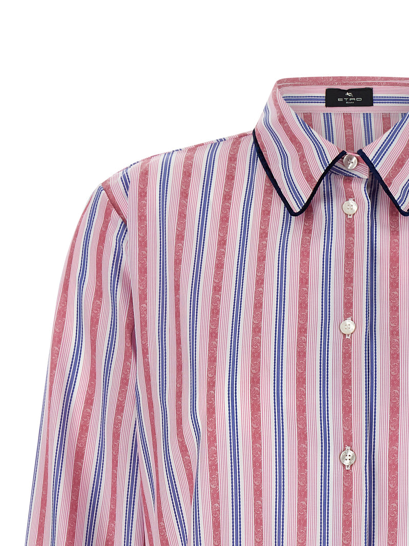 Chemisier en coton multicolore Etro