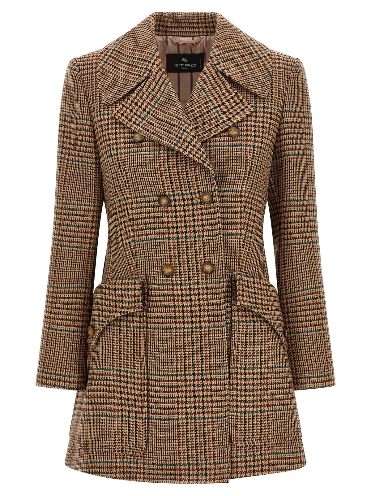Manteau Etro en laine marron