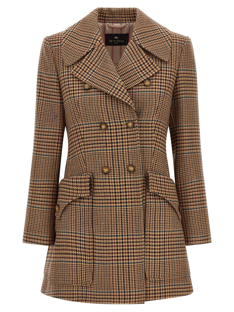 Manteau Etro en laine marron