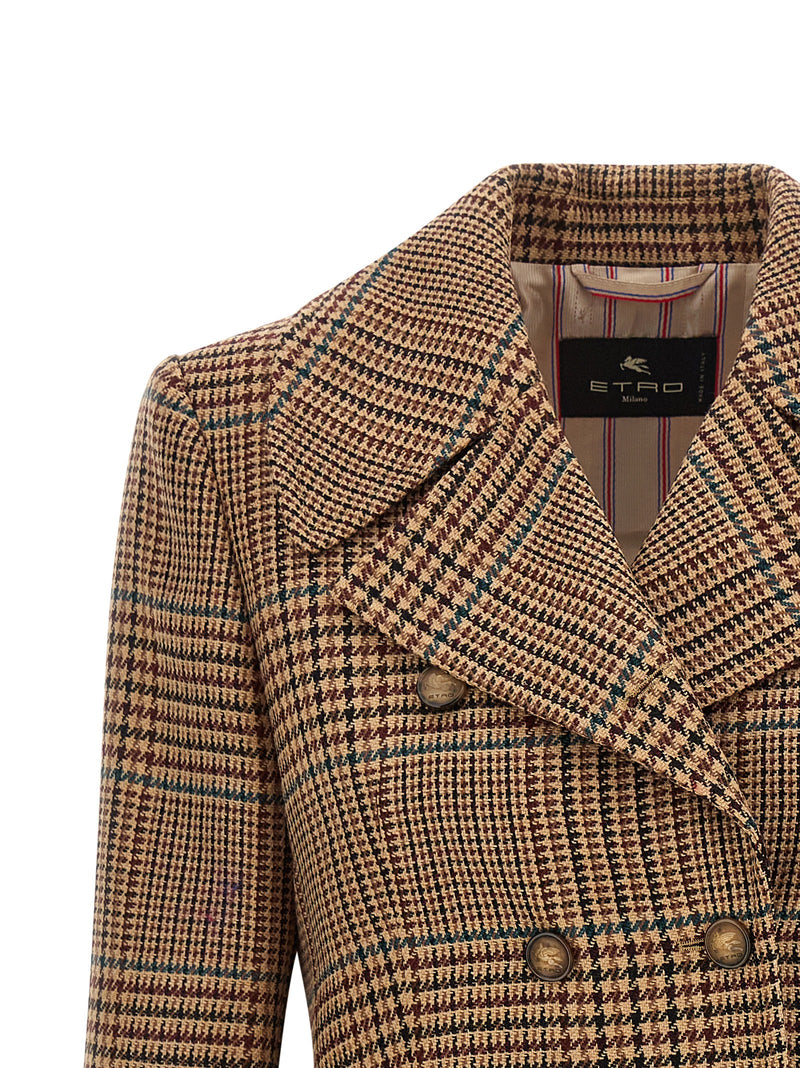 Manteau Etro en laine marron