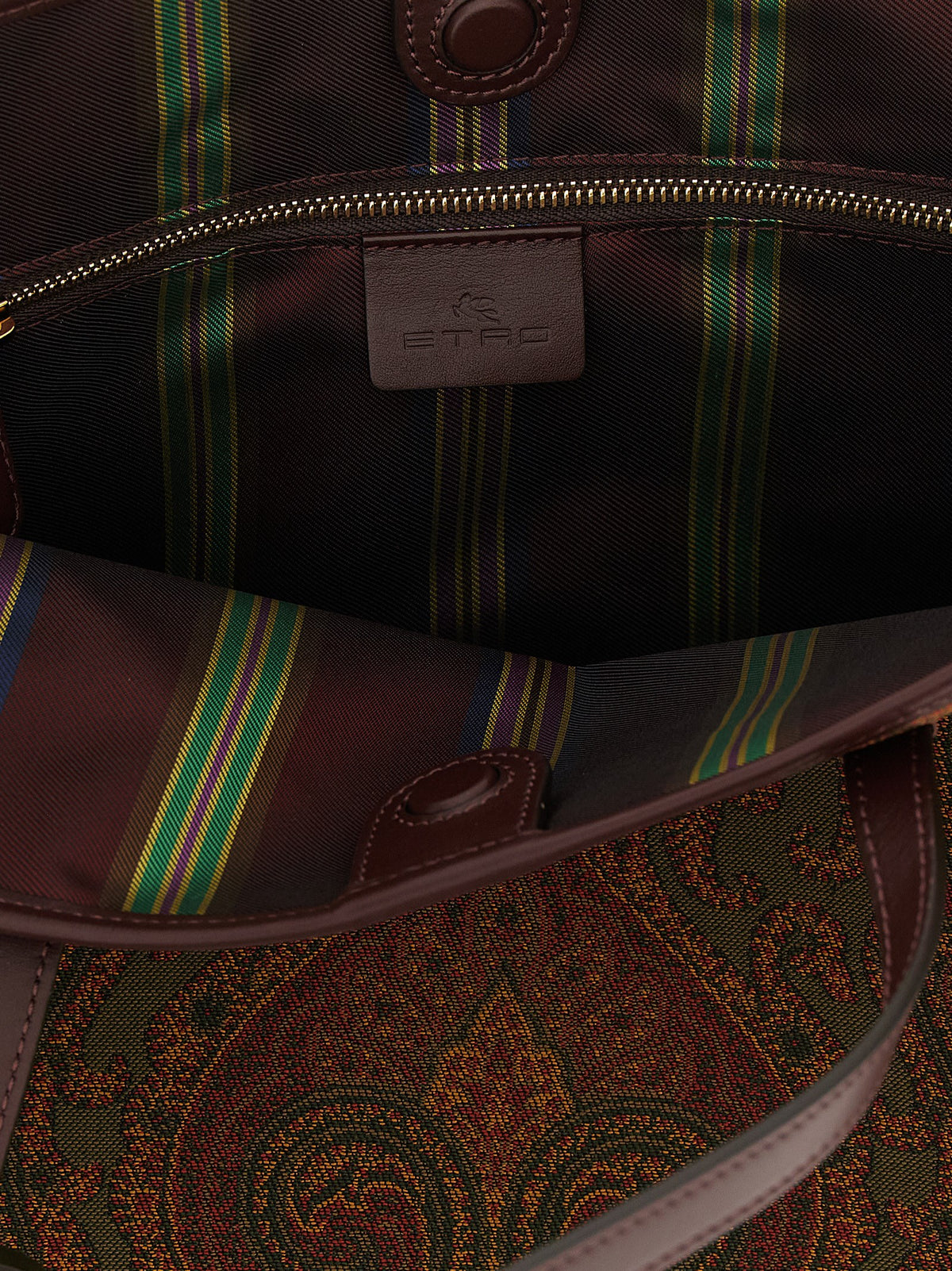 Sac cabas Etro multicolore en polyester