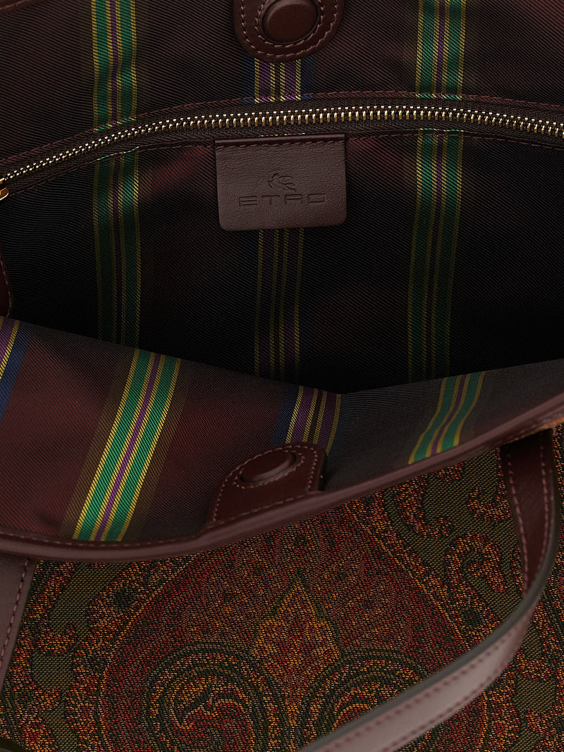 Sac cabas Etro multicolore en polyester