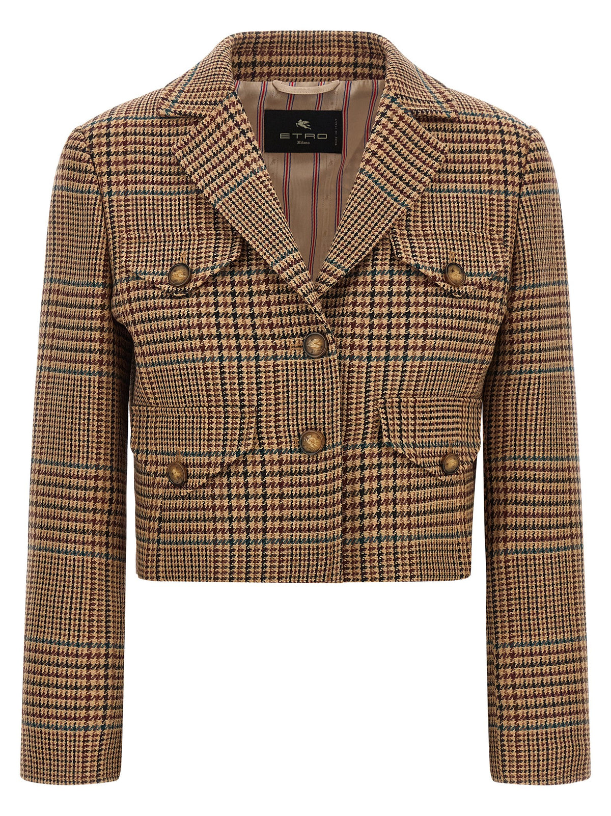 Blazer Etro en laine marron
