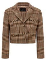 Blazer Etro en laine marron