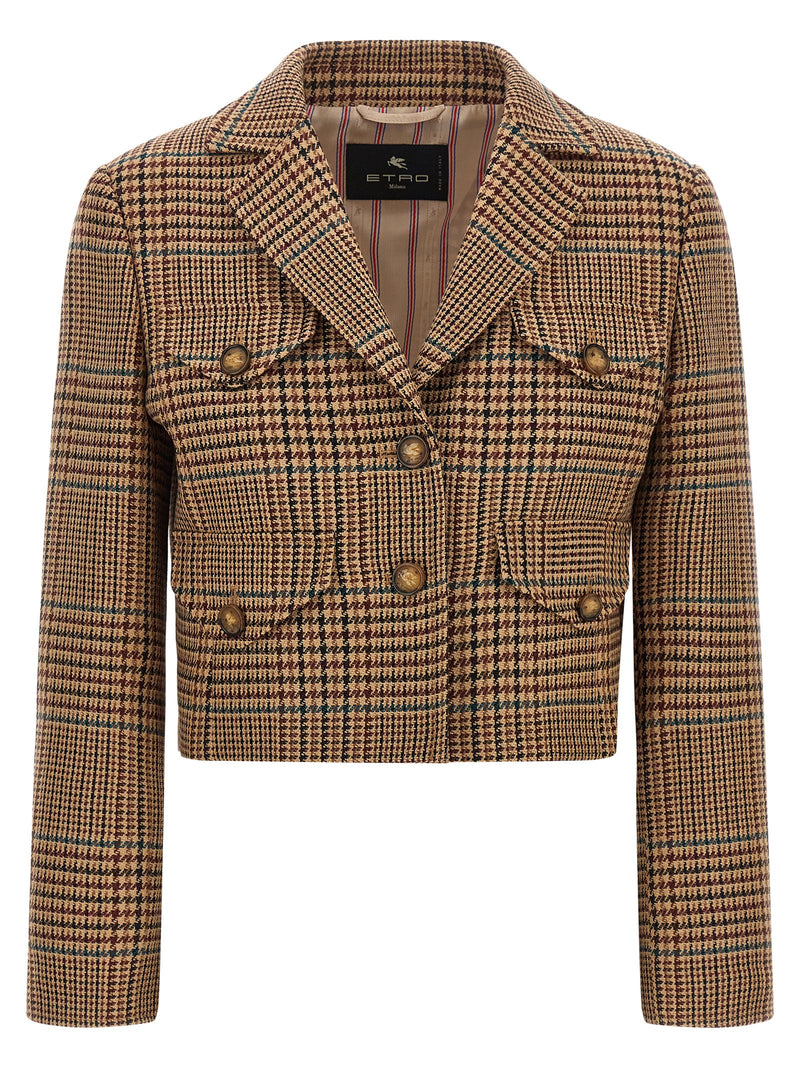 Blazer Etro en laine marron